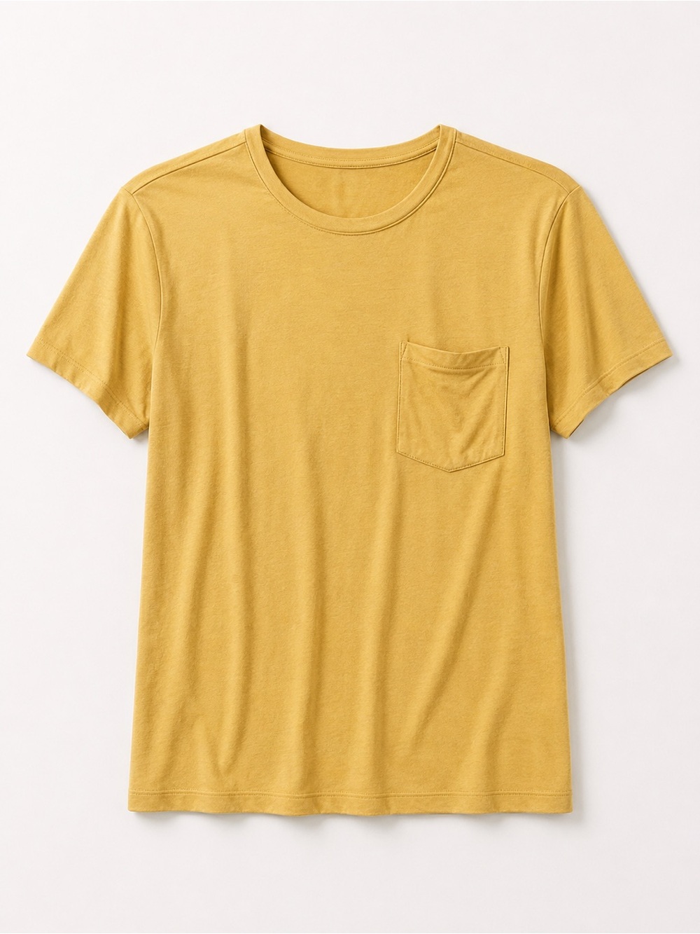 Wonder Nation Yellow T-Shirt with Pocket Large L